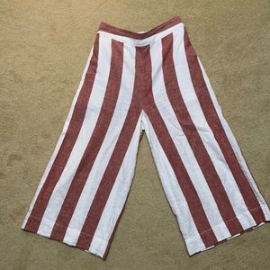 Madewell - M -Cropped Linen pants